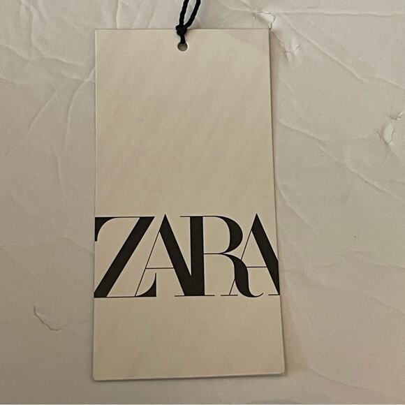 Zara Red Black Print Vacation Cruise Relaxed Fit Tank Dress NWT Size L - Picture 9 of 13